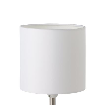 Eglo 54744 - Stona lampa ANADIA 1xE14/40W/230V bela/mat krom