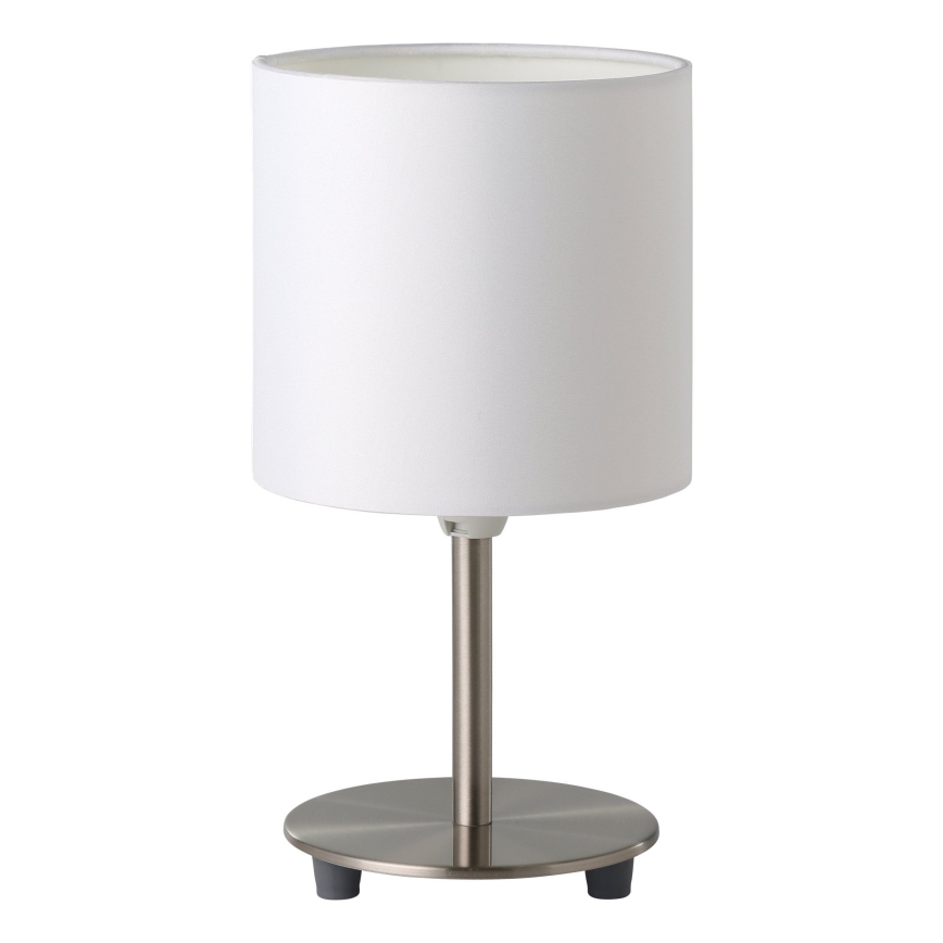 Eglo 54744 - Stona lampa ANADIA 1xE14/40W/230V bela/mat krom