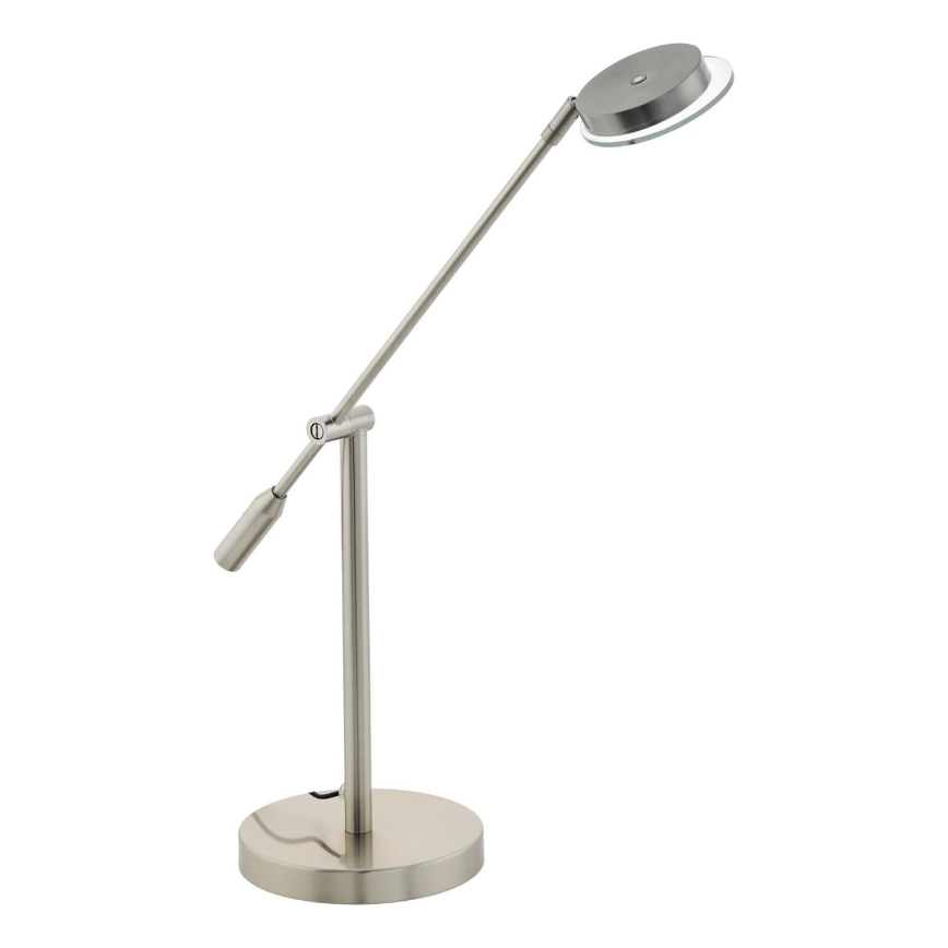 Eglo 54876 - LED Stona lampa LED/6,5W/230V 3000K mat krom