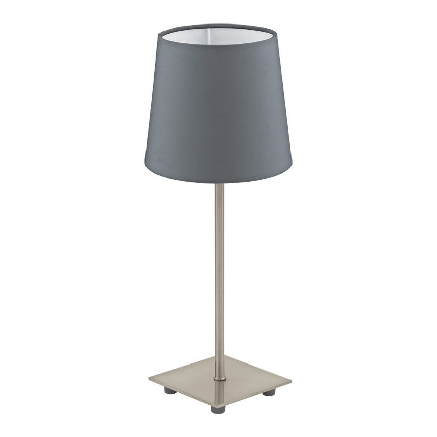 Eglo 54906 - LED Stona lampa 1xE14/6W/230V sivo/krom