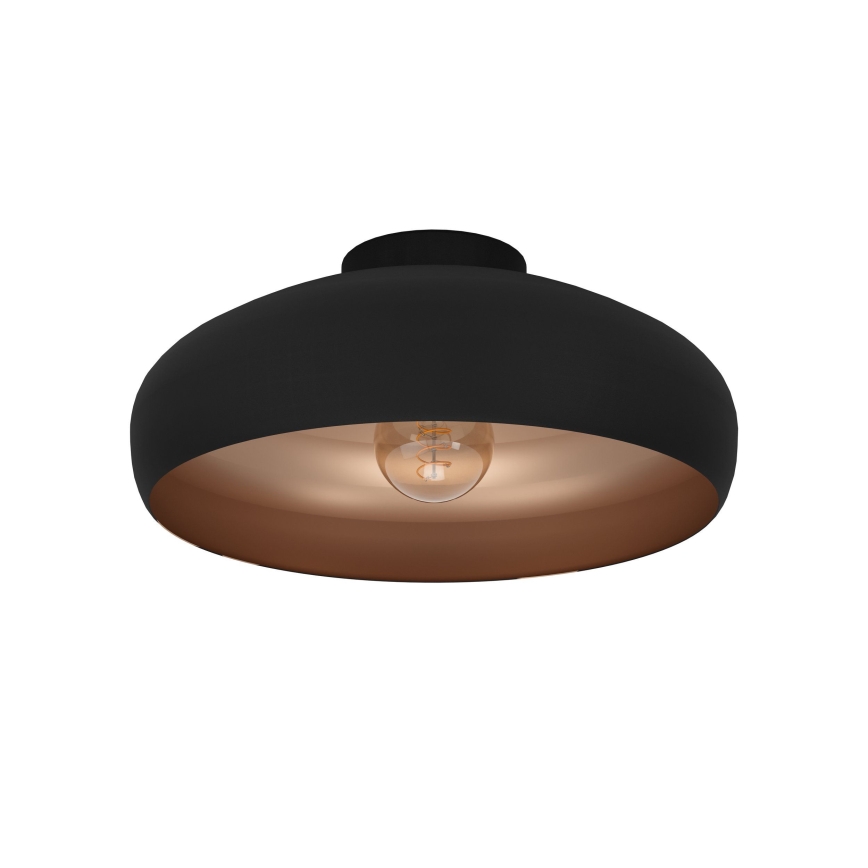 Eglo 55248 - Plafonjera MOGANO 1xE27/60W/230V crno