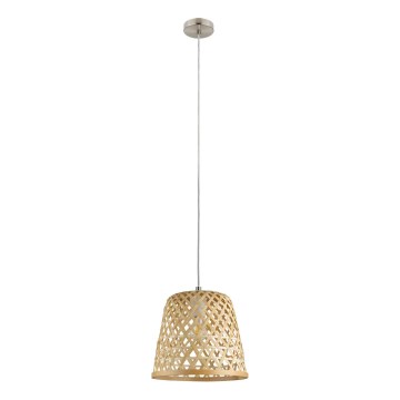 Eglo 55696 - Luster na sajli KIRKCOLM 1xE27/60W/230V bež