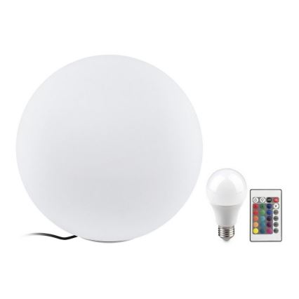 Eglo 55788 - LED RGBW Spoljašnja lampa MONTEROLO-C 1xE27/9W/230V 2700-6500K IP65 pr. 50 cm + Daljinski upravljač