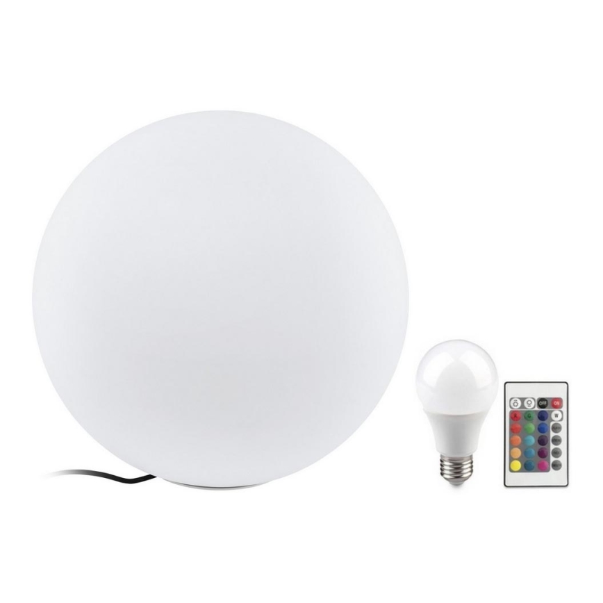 Eglo 55788 - LED RGBW Spoljašnja lampa MONTEROLO-C 1xE27/9W/230V 2700-6500K IP65 pr. 50 cm + Daljinski upravljač