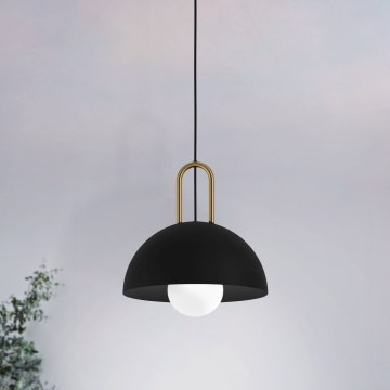 Eglo 56459 - Luster na sajli CALMANERA 1xE27/40W/230V crna