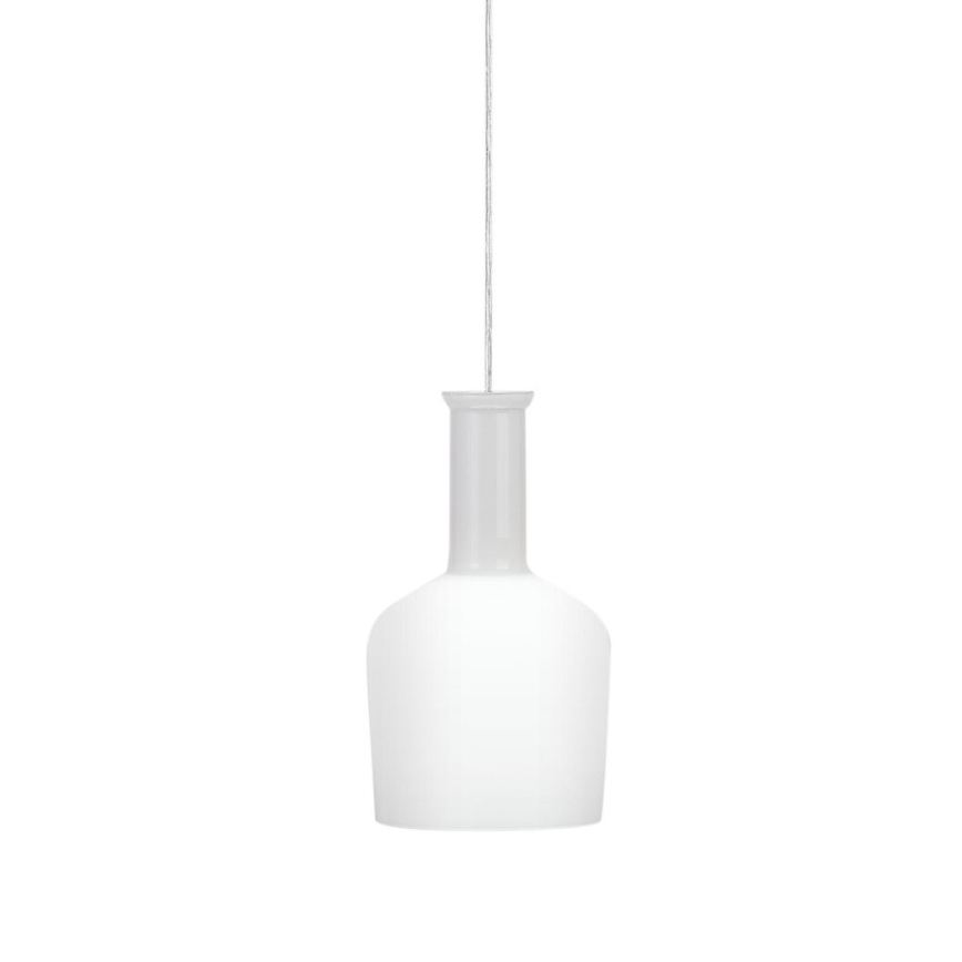 Eglo 62265 - Luster na sajli PASCOA PRO 1xE27/60W/230V 15,6 cm bela