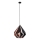 Eglo 62834 - Luster na sajli CARLTON PRO 1xE27/60W/230V pr. 44 cm crno