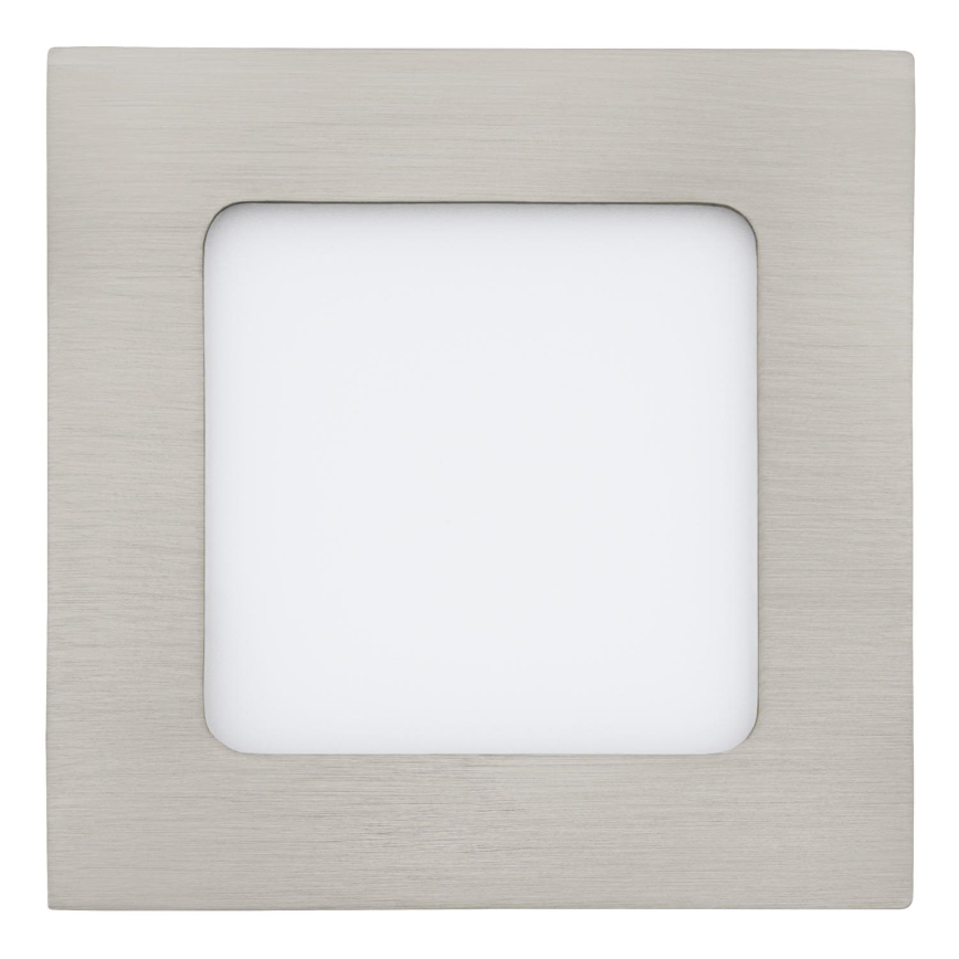 Eglo 64608 - LED Ugradbena lampa FUEVA 1 PRO LED/5,5W/230V 3000K 12x12 cm krom