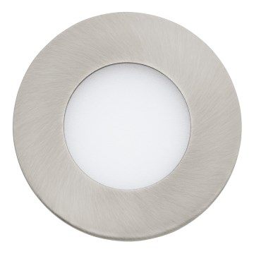 Eglo 64621 - LED Ugradbena lampa FUEVA 1 PRO LED/2,7W/230V 3000K pr. 8,5 cm krom