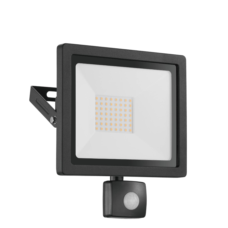 Eglo 64869 - LED Reflektor sa senzorom FILETTI LED/10W/230V 3000K IP44 crno