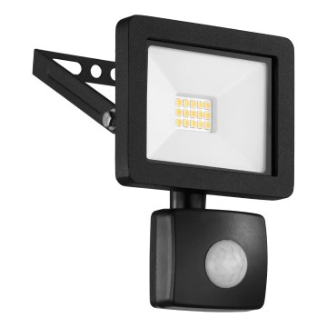 Eglo 64878 - LED Reflektor sa senzorom FILETTI LED/10W/230V 4000K IP44 crno