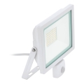 Eglo 64885 - LED Reflektor sa senzorom FILETTI LED/30W/230V 4000K IP44 bela
