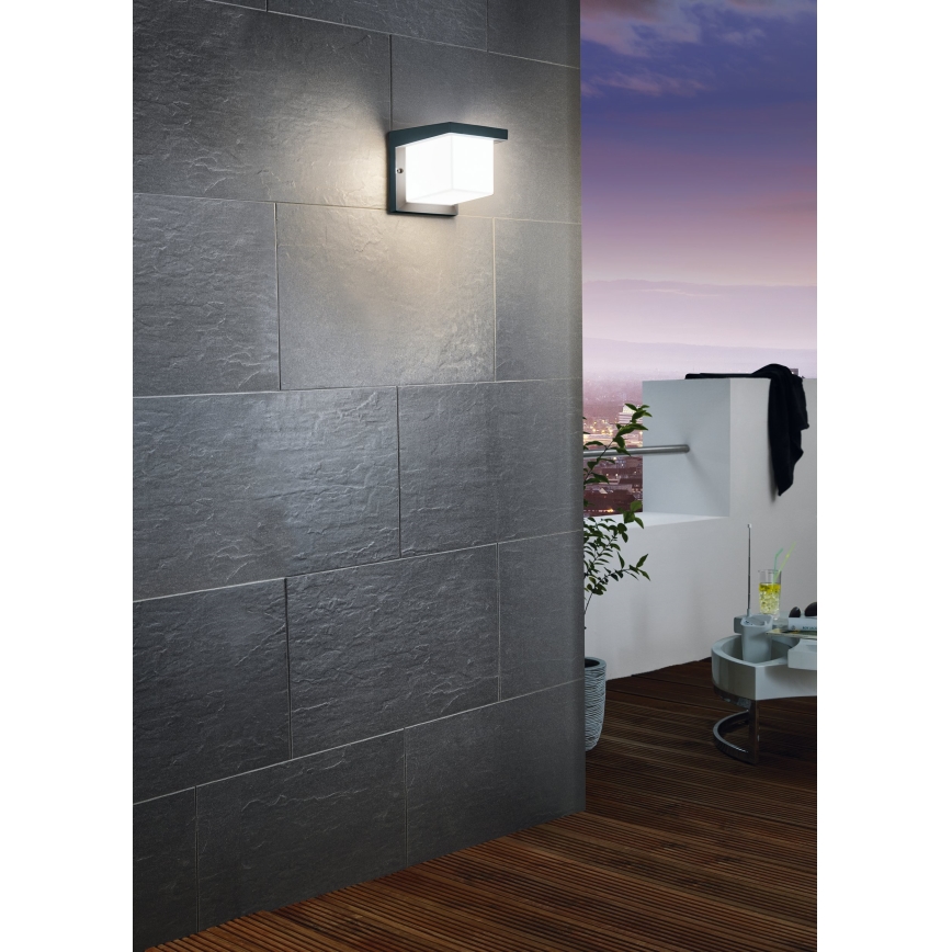 Eglo 65046 - LED Spoljna zidna lampa DESELLA PRO LED/10W/230V IP54 antracit