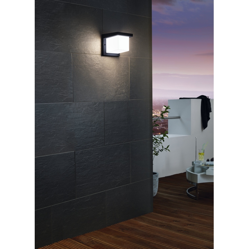 Eglo 65046 - LED Spoljna zidna lampa DESELLA PRO LED/10W/230V IP54 antracit
