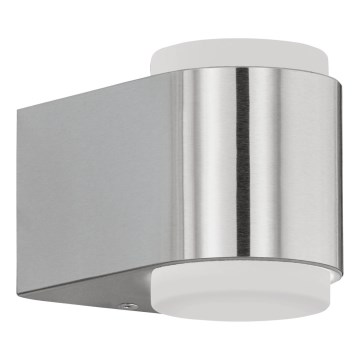 Eglo 65054 - LED Spoljna zidna lampa BRIONES PRO 2xLED/3W/230V IP44 krom