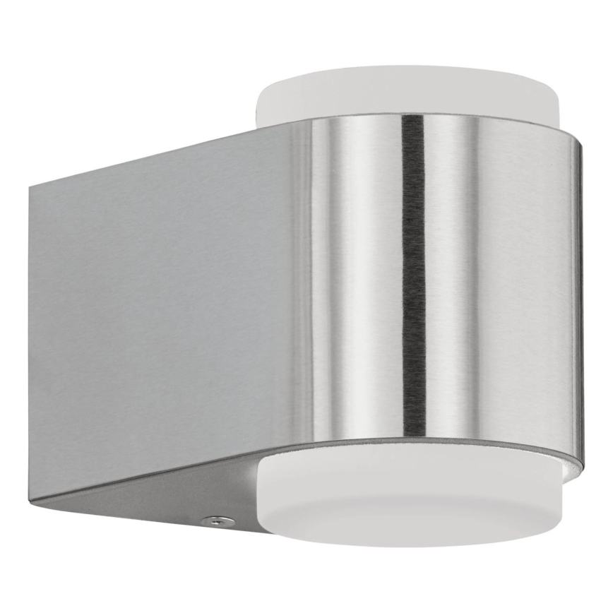 Eglo 65054 - LED Spoljna zidna lampa BRIONES PRO 2xLED/3W/230V IP44 krom