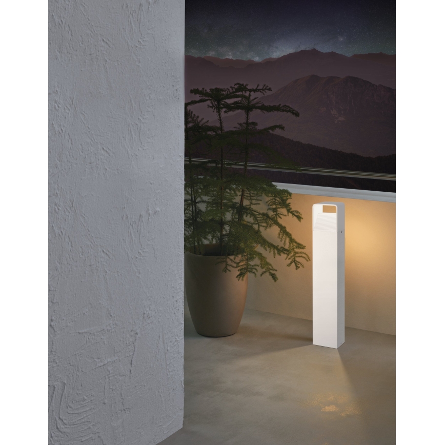 Eglo 65085 - LED Spoljna lampa DONINNI PRO LED/5W/230V 3000K 80 cm IP44 bela