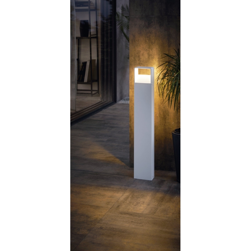 Eglo 65085 - LED Spoljna lampa DONINNI PRO LED/5W/230V 3000K 80 cm IP44 bela