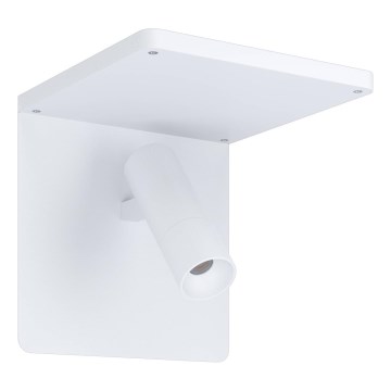 Eglo 67562 - LED Zidna lampa sa policom CIGLIE LED/8,1W/230V bela