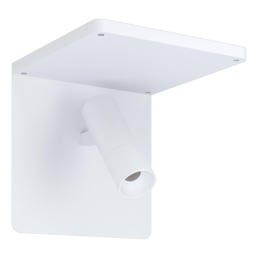 Eglo 67562 - LED Zidna lampa sa policom CIGLIE LED/8,1W/230V bela