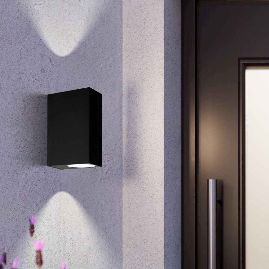 Eglo 74023 - Spoljašnja zidna lampa SCOGLIERA 2xGU10/5W/230V IP44