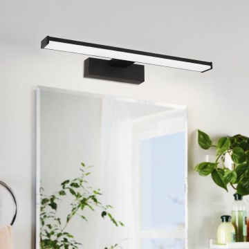 Eglo 74061 - LED rasveta za ogledalo u kupatilu GALENZANA LED/7,4W/230V 4000K 40 cm IP44 crno