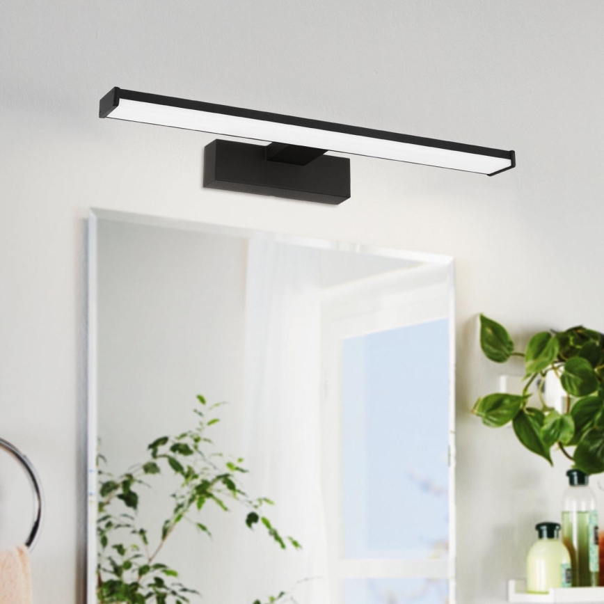 Eglo 74061 - LED rasveta za ogledalo u kupatilu GALENZANA LED/7,4W/230V 4000K 40 cm IP44 crno