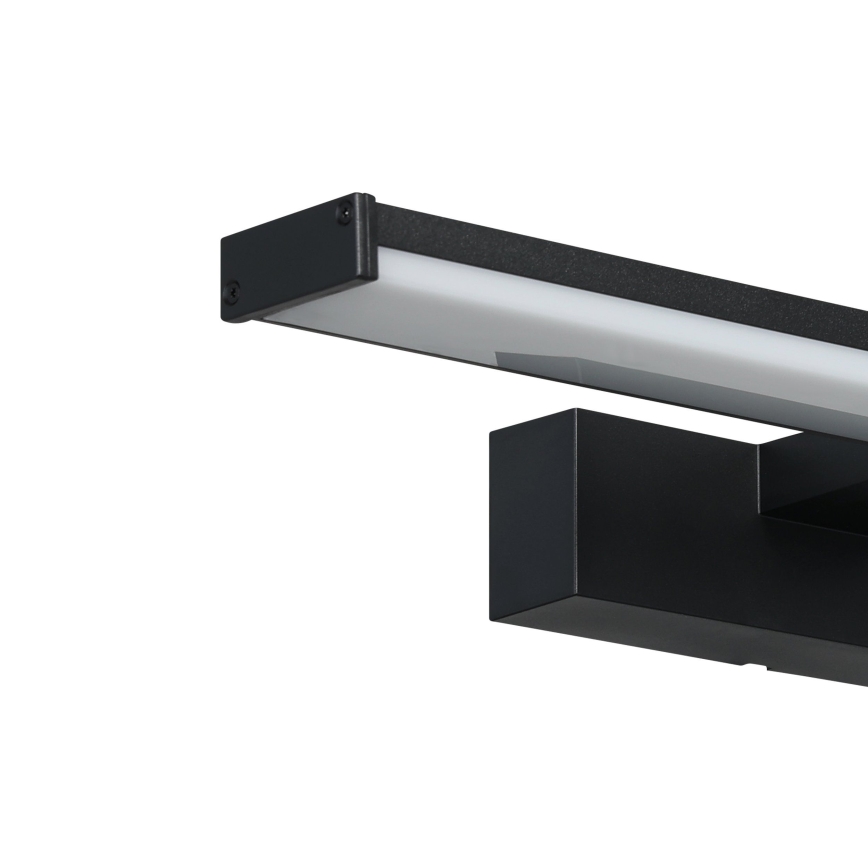 Eglo 74061 - LED rasveta za ogledalo u kupatilu GALENZANA LED/7,4W/230V 4000K 40 cm IP44 crno