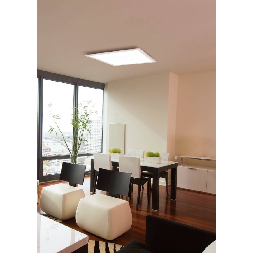 Eglo 75525 - LED RGBW Prigušiva plafonjera SALOBRENA LED/12W/230V 2700-6500K + Daljinski upravljač