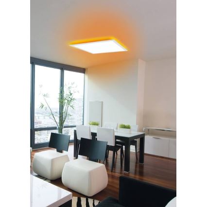 Eglo 75525 - LED RGBW Prigušiva plafonjera SALOBRENA LED/12W/230V 2700-6500K + Daljinski upravljač