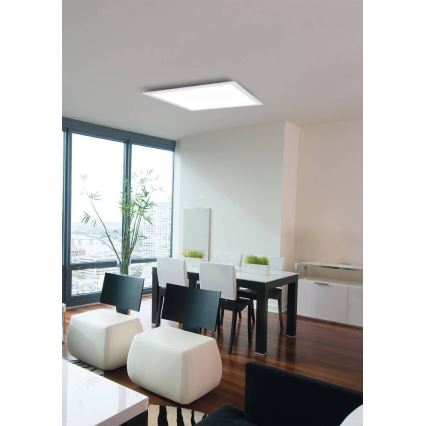 Eglo 75525 - LED RGBW Prigušiva plafonjera SALOBRENA LED/12W/230V 2700-6500K + Daljinski upravljač