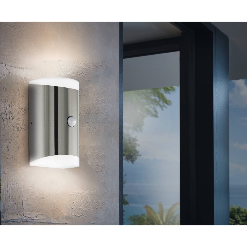 Eglo - LED spoljašnja zidna svetiljka sa senzorom 2xGU10/4,6W/230V IP44