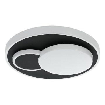 Eglo 75665 - LED Plafonjera LEPRESO LED/19,5W/230V pr. 38,5 cm crno