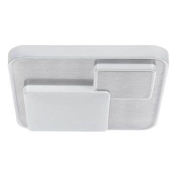 Eglo 75666 - LED Plafonjera LEPRESO LED/19,5W/230V 38,5x38,5 cm mat krom