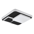 Eglo 75667 - LED Plafonjera LEPRESO LED/19,5W/230V 38,5x38,5 cm crno