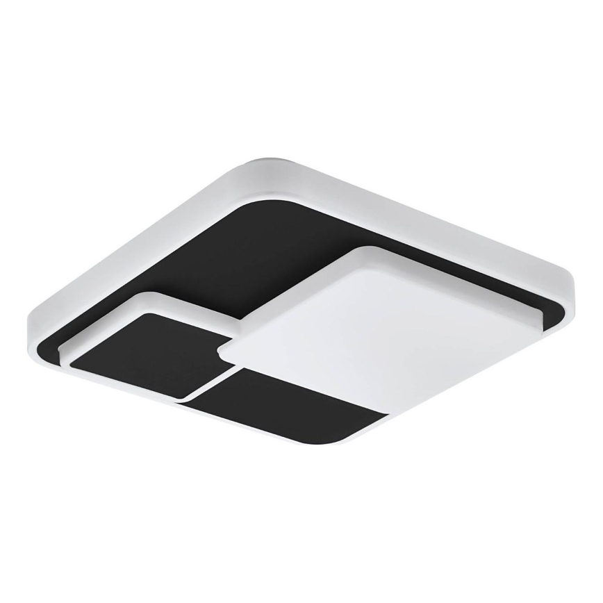 Eglo 75667 - LED Plafonjera LEPRESO LED/19,5W/230V 38,5x38,5 cm crno
