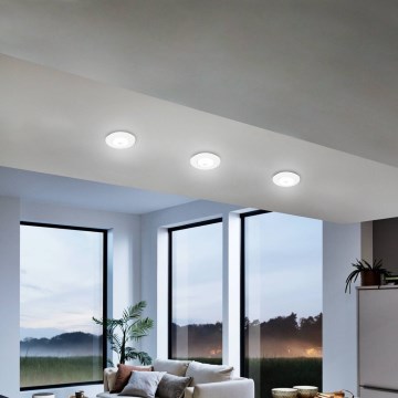Eglo 75763 - Set 3x LED Ugradbena lampa ZUJAR LED/3,4W/230V bela