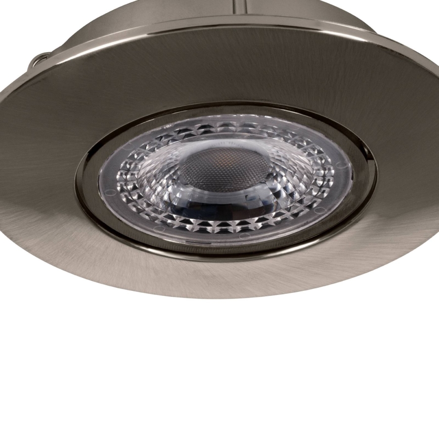 Eglo 75765 - Set 3x LED Ugradbena lampa ZUJAR LED/3,4W/230V krom