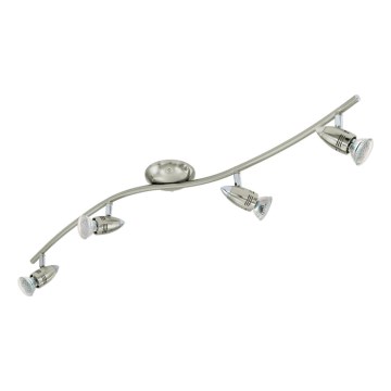 Eglo 78025 - LED Reflektorska lampa MAGNUM 4xGU10/3W/230V 3000K mat krom