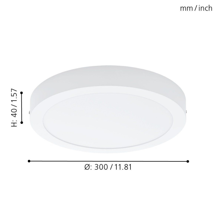 Eglo 78203 - LED Plafonjera FUEVA LED/22W/230V