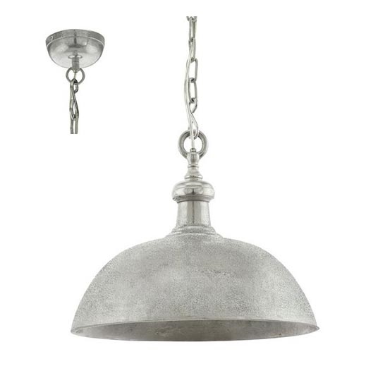 Eglo 78301 - Luster na sajli EASINGTON 1xE27/60W/230V, prečnik 500 mm