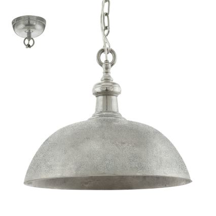 Eglo 78301 - Luster na sajli EASINGTON 1xE27/60W/230V, prečnik 500 mm