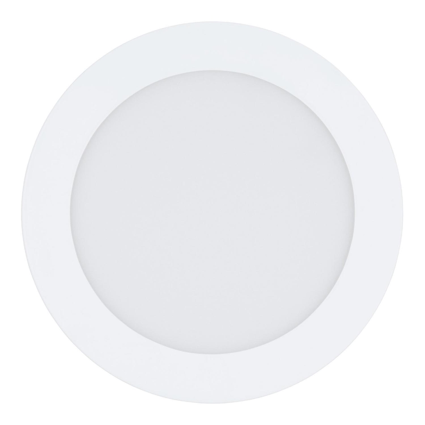 Eglo 78773 - LED prigušiva ugradna svetiljka za spušteni plafon FUEVA LED/10,9W/230V 3000K bela prečnik 17 cm
