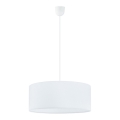Eglo 79065 - Luster na sajli SITIA 3xE27/60W/230V bela