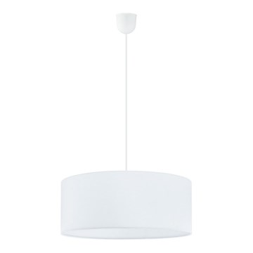 Eglo 79065 - Luster na sajli SITIA 3xE27/60W/230V bela
