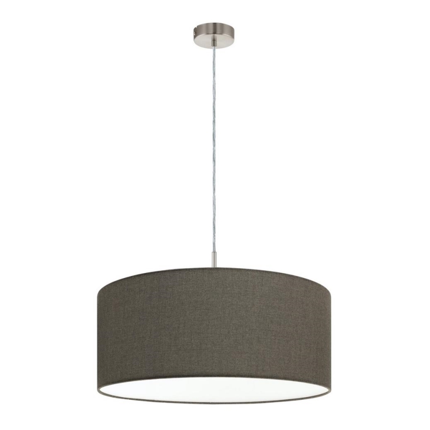 Eglo 79126 - Luster na sajli PASTERI 1xE27/60W/230V braon