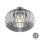 Eglo 79137 - Plafonjera OLMERO 1xE27/60W/230V sivo-bela