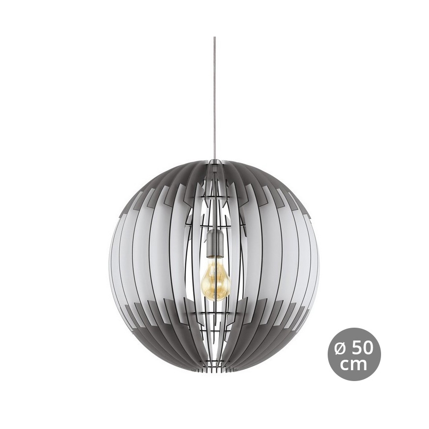 Eglo 79138 - Luster na sajli OLMERO 1xE27/60W/230V
