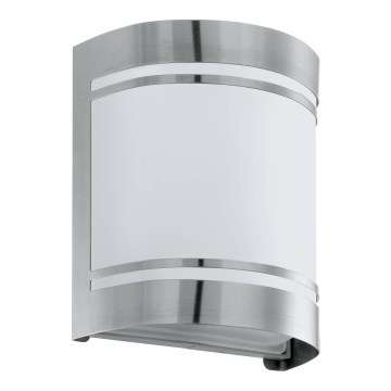 Eglo 79283 - Spoljašnja zidna lampa CERNO 1xE27/40W/230V krom IP44