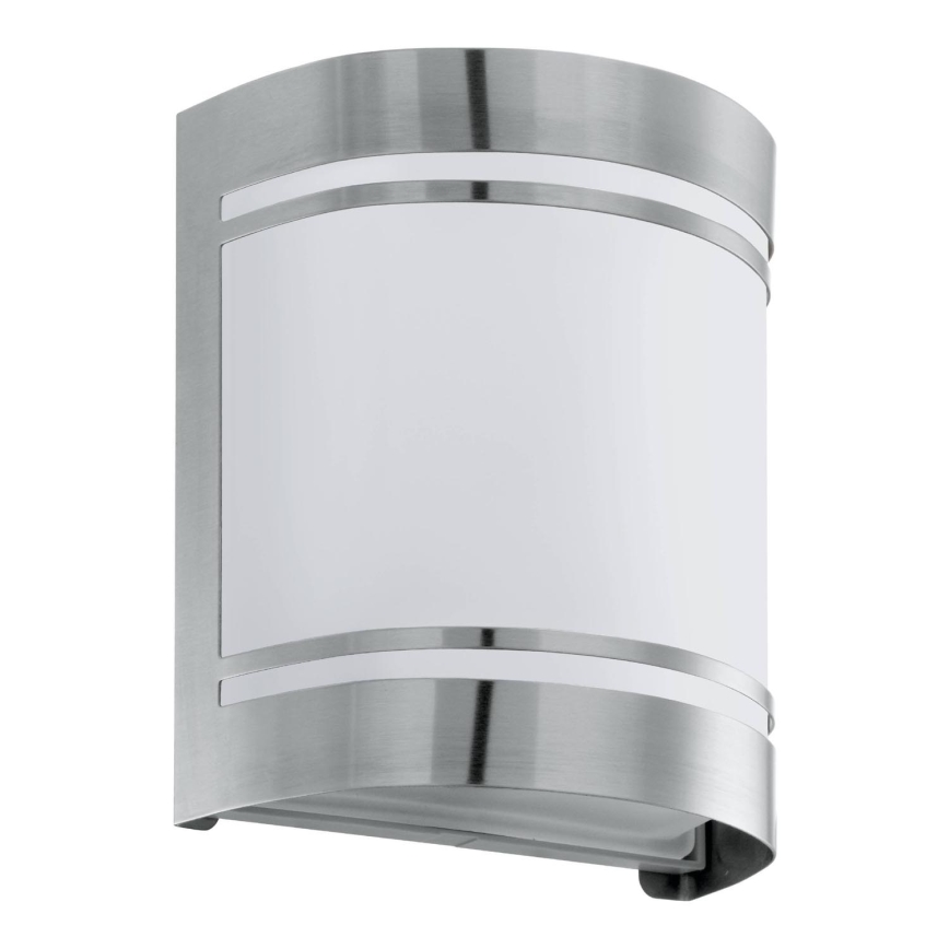 Eglo 79283 - Spoljašnja zidna lampa CERNO 1xE27/40W/230V krom IP44